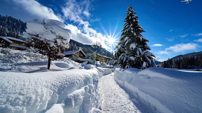 La neve è arrivata, torna il buonumore!