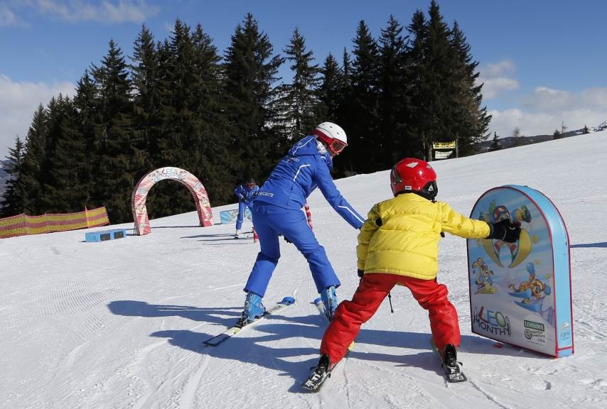 Promozione lezioni di sci